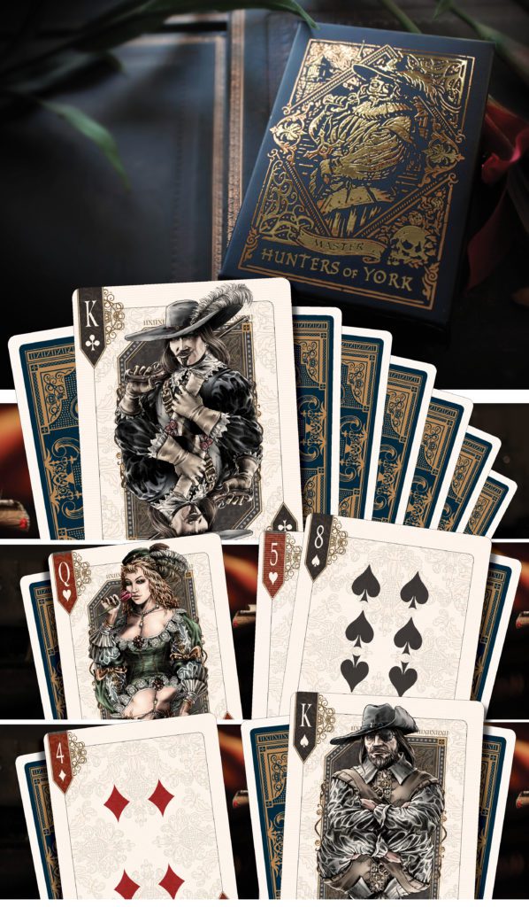 Master Playing Cards Isolated Thunderstorm