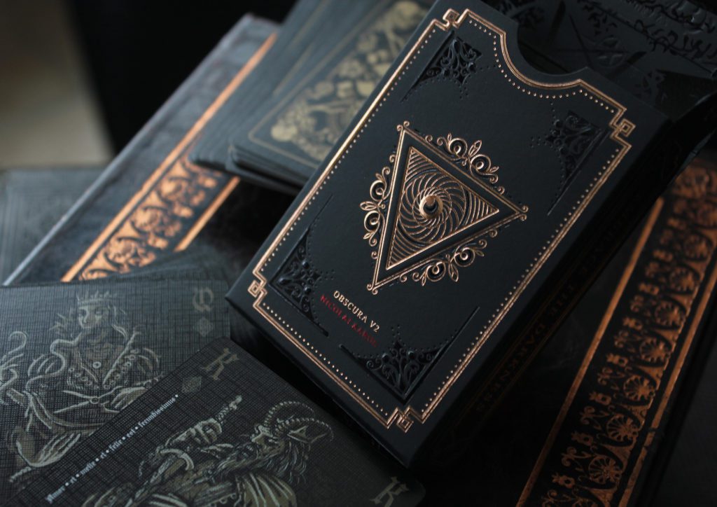 Obscura V2 Playing Cards – Isolated Thunderstorm