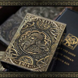 Odin Playing Cards - gold gilt-edged