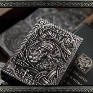 Thor Playing Cards - silver gilt-edged