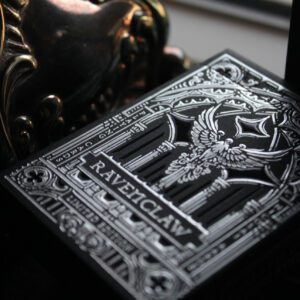 Ravenclaw Playing Cards - silver gilt-edged